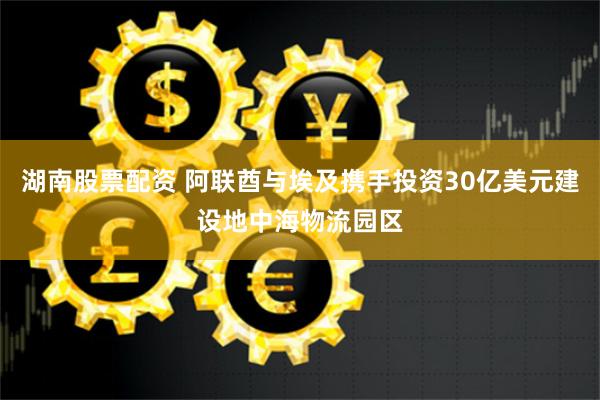 湖南股票配资 阿联酋与埃及携手投资30亿美元建设地中海物流园区